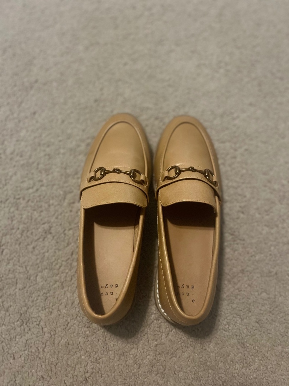 A New Day  beige loafer